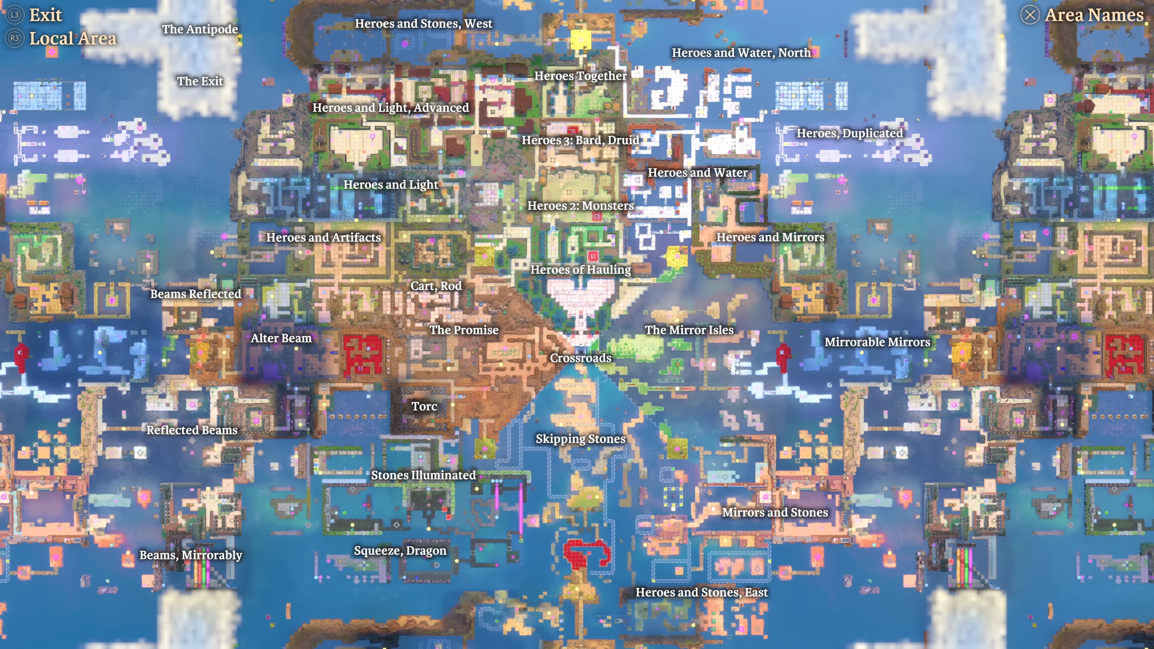 The interconnected world of Order of the Sinking Star